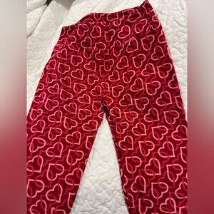 LuLaRoe Red Heart Patterned Leggings- Valentine’s Day